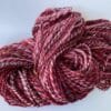 Hand spun yarn chunky weight. Merino, Alpaca and sari silk.