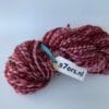 Hand spun yarn chunky weight. Merino, Alpaca and sari silk.