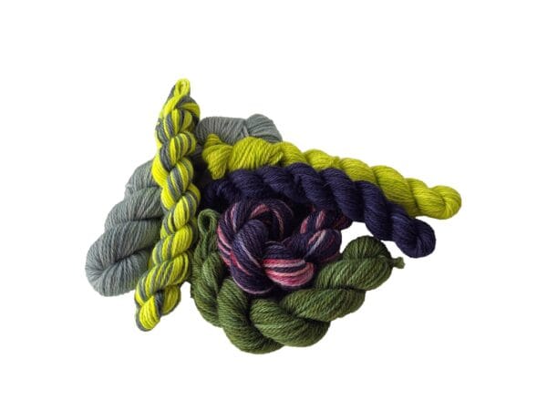 il_fullxfull.5496299156_4ypq.Jpg Dorset Horn Aran Weight Mini-Skein Gift Set