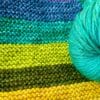Oceaangroen – Merino & moerbeizijde Aran