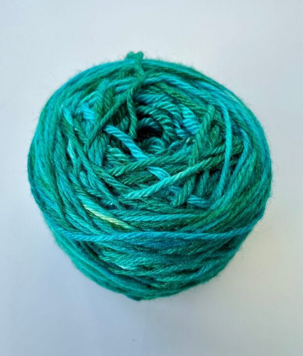 Oceaangroen – Merino & moerbeizijde Aran