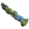 Handgeverfd super wash Merino en zijde sokkengaren, lentegroen.