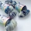 Single ply Merino "Delft" - Handgeverfd