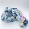 Single ply Merino "Delft" - Handgeverfd