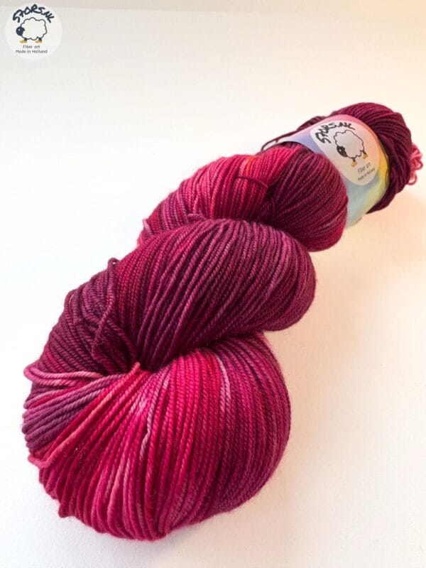 il_fullxfull.6530773298_sy97.Jpg GlüHwein - Dark Red Hand-Dyed Merino/Nylon Yarn