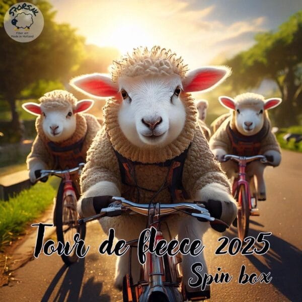 Tour De Fleece 2025, the Spinbox!