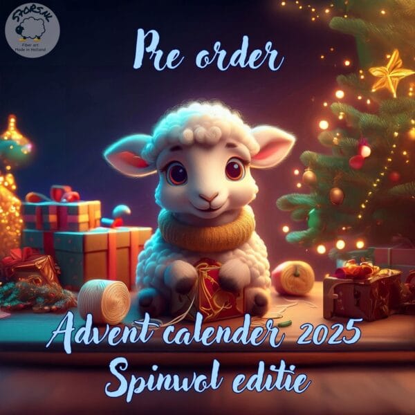 D4F57118-980B-41C0-8EF9-F1D213B341EF Advent kalender 2025. De spinwol editie.