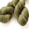 Lichen - Semi-Solid Hand-Dyed Merino Yarn in Moss Green