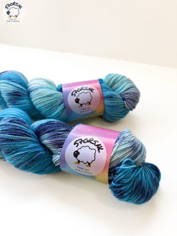 Ice Queen – merino glittergaren met vorstelijke allure