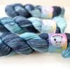 Twin Peaks – Hand-Dyed Merino Yarn in Cool Blue