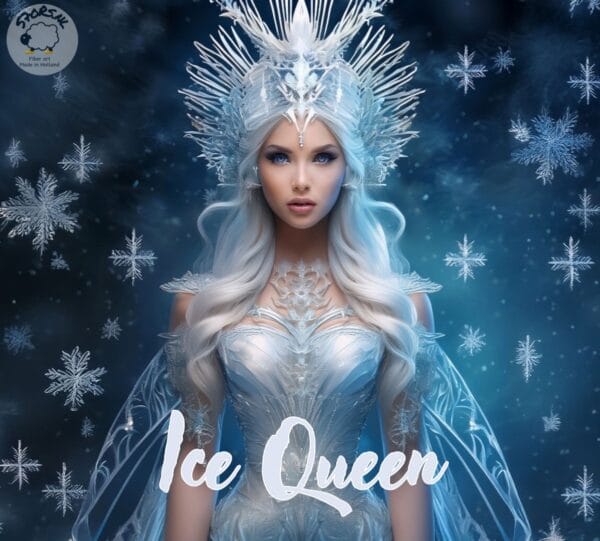 Ice Queen – merino glittergaren met vorstelijke allure