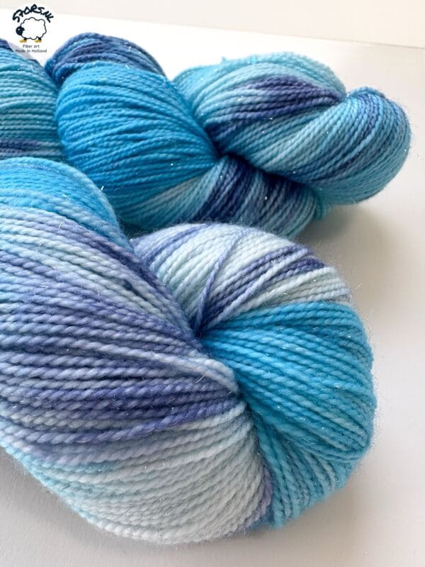 Ice Queen – merino glittergaren met vorstelijke allure
