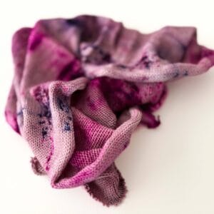 Met de hand geverfde Sock blank Flamingo
