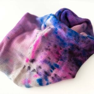 Met de hand geverfde Sock blank Waterverf