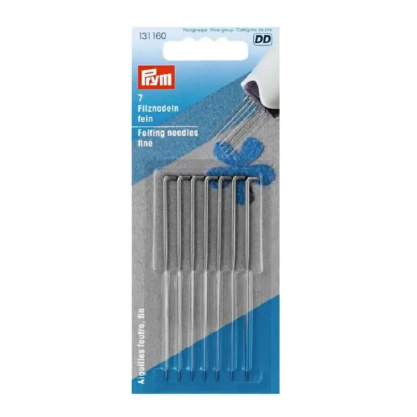 IMG_8986 Prym Felting Needles – Set of 7 (Fine or Coarse, 78 Mm)