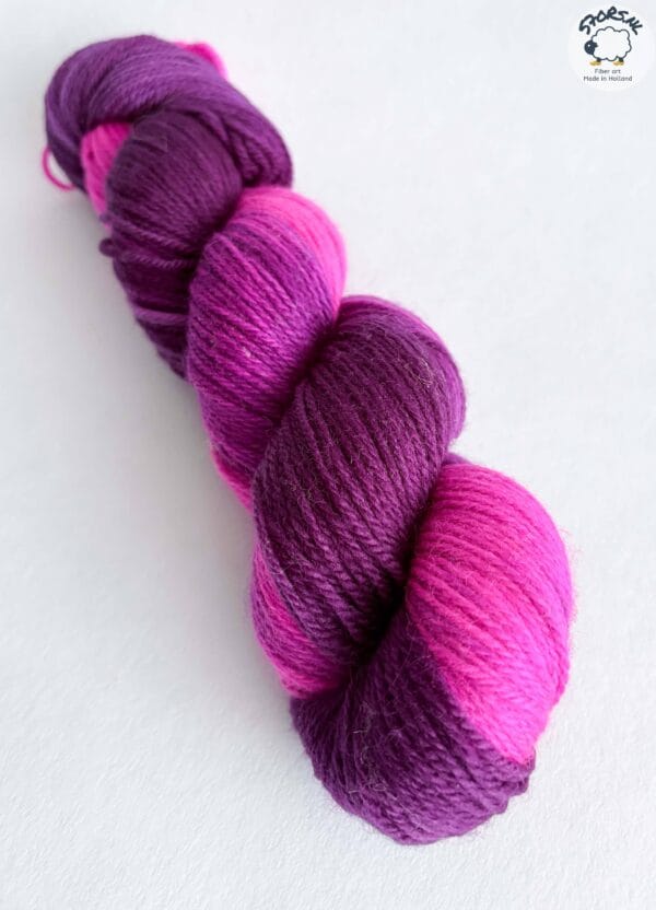 Berry Juice – Fluorescent DK Merino with nylon