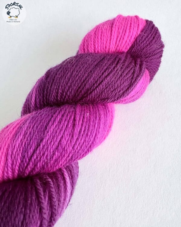 Berry Juice – Fluorescent DK Merino with nylon